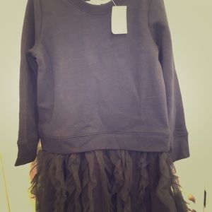 Crew Cuts girls dress navy